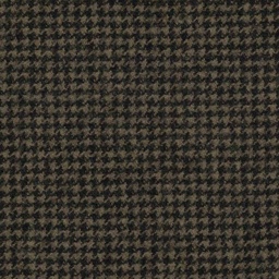 [316409] KHAKI, BLACK HOUNDSTOOTH