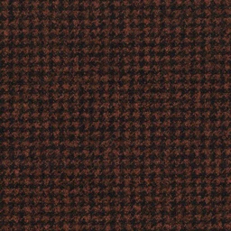 [316410] REDDISH BROWN, BLACK HOUNDSTOOTH