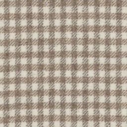 [316434] OFF WHITE, GREY/LIGHT BROWN CHECKS
