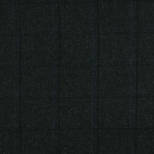 [351114] DARK GREY, BLUE CHECKS