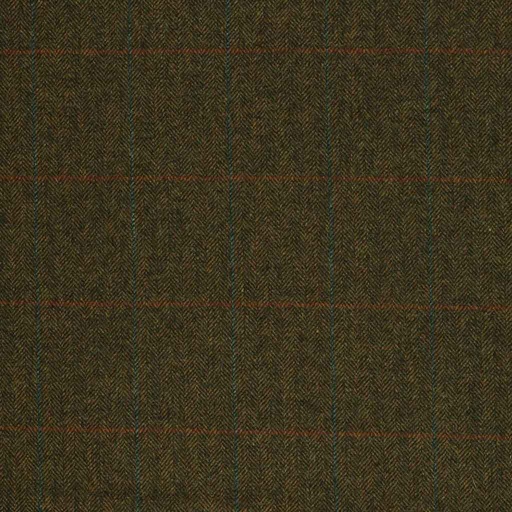 [351120] BROWN, BLUE CHECKS