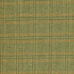[351123] GREEN, BLUE/ORANGE CHECKS