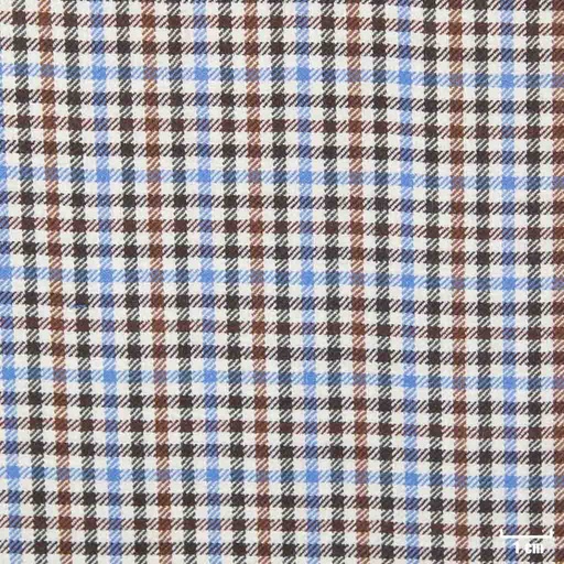 [403934] BROWN, BLUE CHECKS