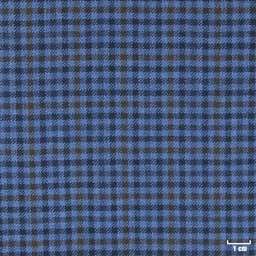 [403215] DARK BLUE, BROWN CHECKS