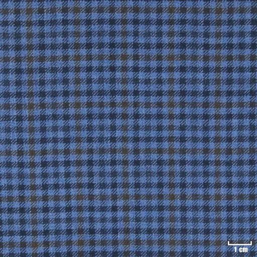 [403215] DARK BLUE, BROWN CHECKS