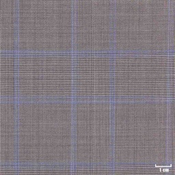 [403304] LIGHT BROWN, BLUE CHECKS