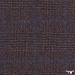 [403404] BROWN, BLUE CHECKS