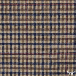[450705] BLUE/BROWN/TAN, MIXED RED CHECKS