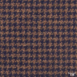 [450709] BLUE/BROWN HOUNDSTOOTH