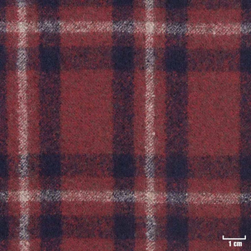 [450719] BURGUNDY, BLUE/WHITE CHECKS