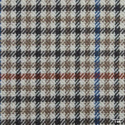 [450803] LIGHT BROWN, BLUE/BROWN CHECKS