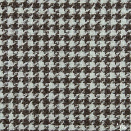 [450810] OFF WHITE, BROWN HOUNDSTOOTH