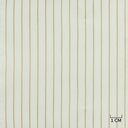 [H10470] WHITE, KHAKI STRIPES