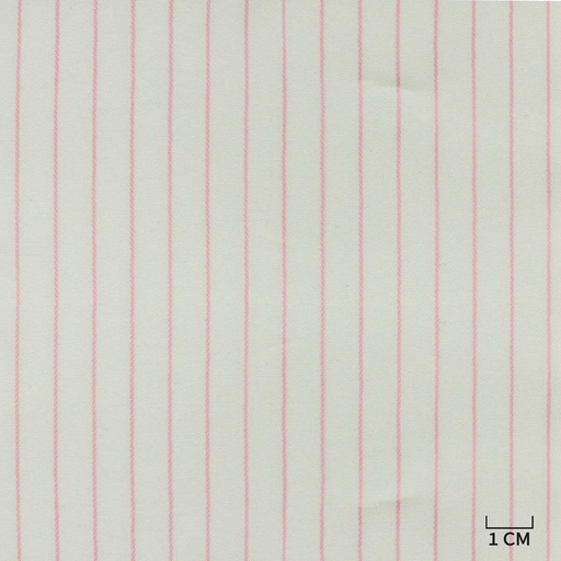 [A127] WHITE, PINK STRIPES
