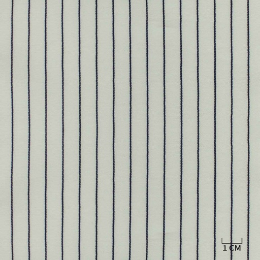 [A925] WHITE, DARK BLUE STRIPES