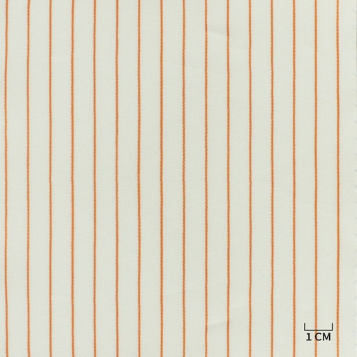 [H10478] WHITE, ORANGE STRIPES