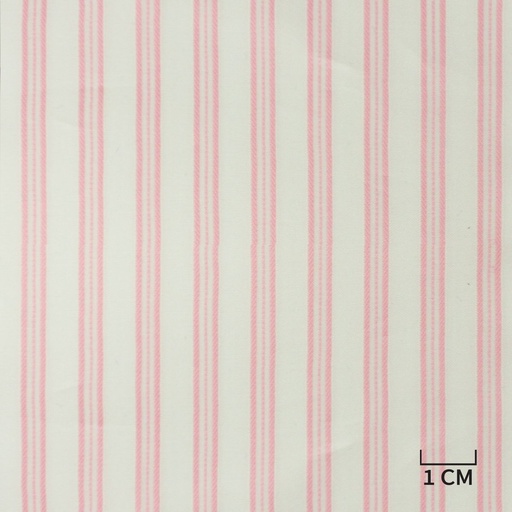 [H10486] WHITE, PINK STRIPES