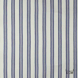 [H10487] WHITE, BLUE STRIPES