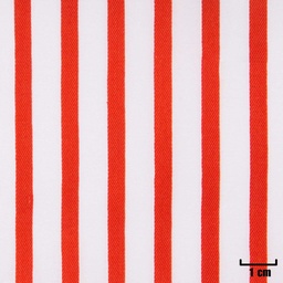 [H11286] WHITE, RED STRIPES