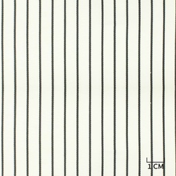 [H10522] WHITE, BLACK STRIPES