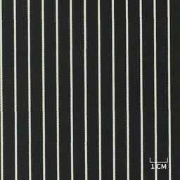[H10523] BLACK, WHITE STRIPES