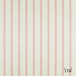 [H10410] WHITE, PINK STRIPES