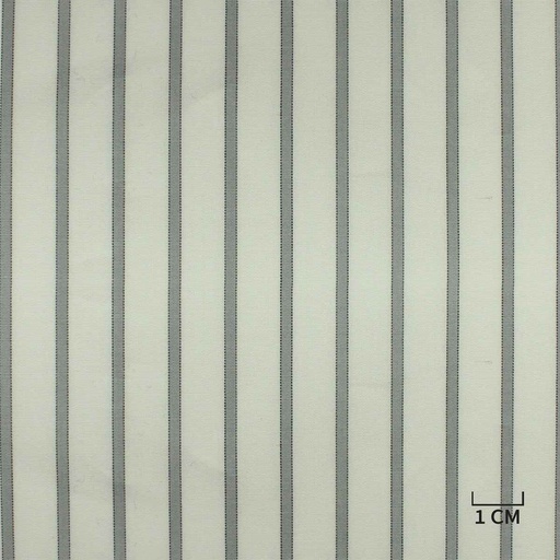 [H10414] WHITE, GREY STRIPES