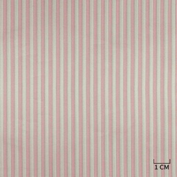 [H10418] WHITE/PINK STRIPES