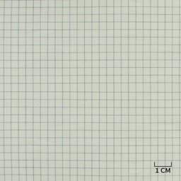 [H10450] WHITE, GREEN CHECKS