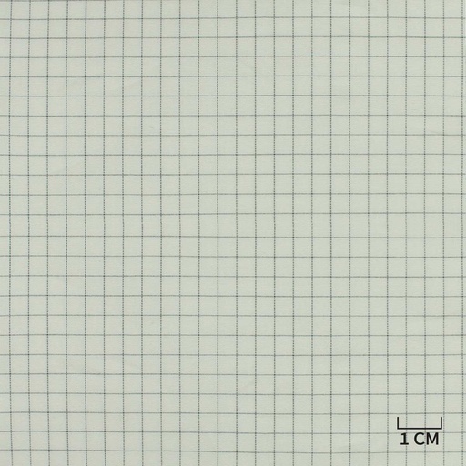 [H10450] WHITE, GREEN CHECKS