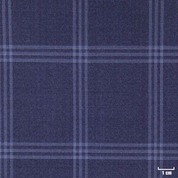 [315804] DARK BLUE, BLUE CHECKS