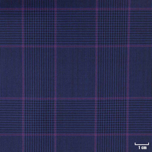 [315812] DARK BLUE, PURPLE CHECKS
