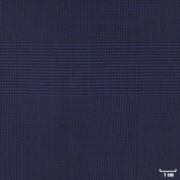 [315816] DARK BLUE, BIG CHECKS
