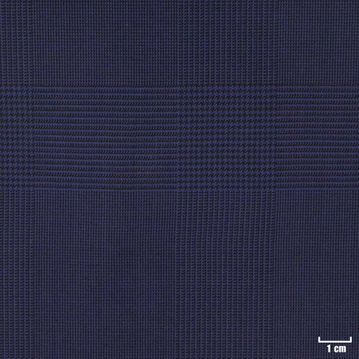 [315816] DARK BLUE, BIG CHECKS