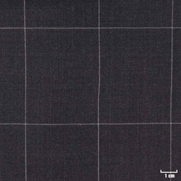 [315823] DARK GREY, BIG WHITE CHECKS