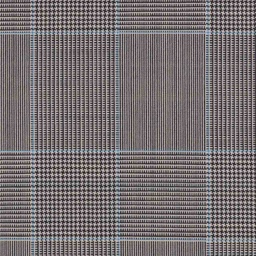 [316815] LIGHT BROWN, BLUE CHECKS