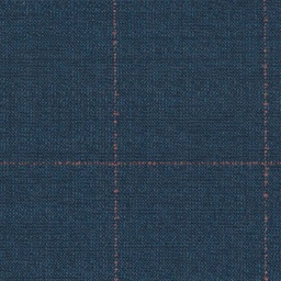 [316706] LIGHT GREY, BLUE CHECKS (2 PLY) (DR# 18006)