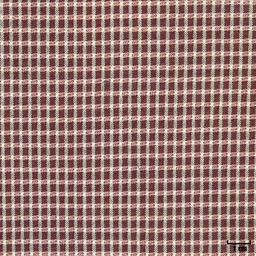 [316149] BURGUNDY, CHECKS