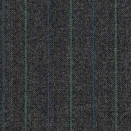 [316518] GREY, GREEN STRIPES
