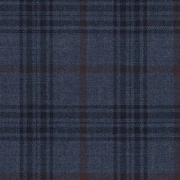 [316606] DARK BLUE, BLUE CHECKS