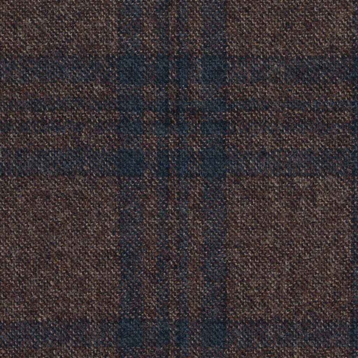 [316608] BROWN, BLUE CHECKS