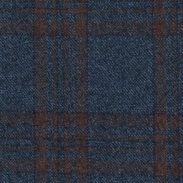 [316609] BLUE, BROWN CHECKS