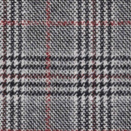 [316613] BLACK/WHITE, RED CHECKS