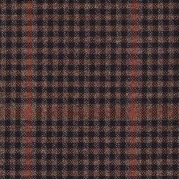 [316630] BROWN, BURGUNDY CHECKS