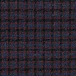 [316634] BLUE/BROWN/BURGUNDY CHECKS