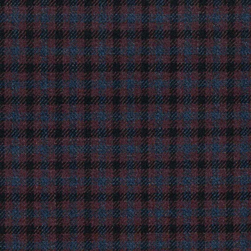 [316634] BLUE/BROWN/BURGUNDY CHECKS