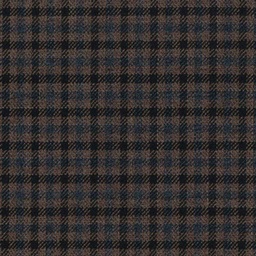 [316637] BLACK/BLUE/BROWN CHECKS