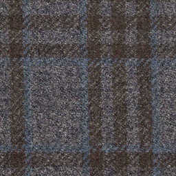 [316644] GREY, BLUE CHECKS