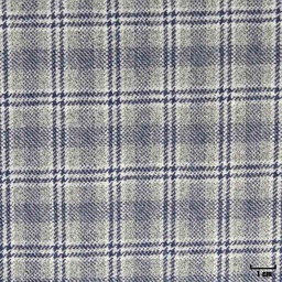 [315703] GREY, BLUE CHECKS