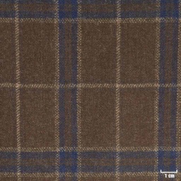 [315705] BROWN, BLUE CHECKS